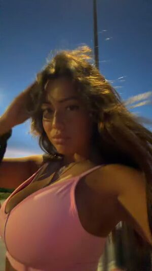 Tik Tok Big Tits Brunette Cleavage