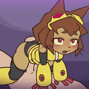 Furry Catgirl Penis
