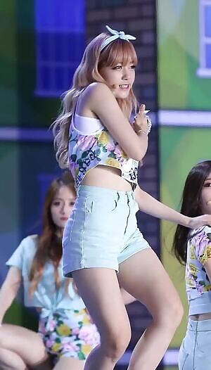 Tahiti - Ari - Showing us her white panties