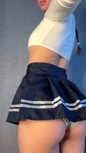 Undies Amateur Ass Panties Skirt
