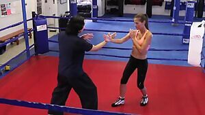 White college girl sucks a black cock