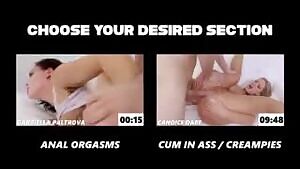GIRLS CUMMING HARD DURING ANAL SEX / SQUİRT PMV
