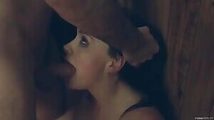 My bully used Mom's throat like a cock holster