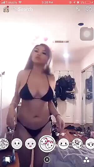 Checking herself out