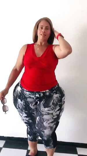 This Latina is THE definition of a pear-shaped goddess