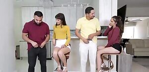 Your homie's daughter blows you while he gets head from yours when they come back from their freshman year at university