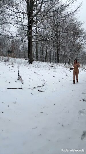 Cold & Snow Naked Nude Outdoor