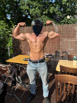 Masked Bodybuilder Fitness Gym Hottie