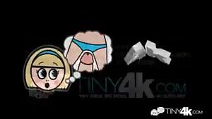 Tiny Blonde Piper Perri getting her Pussy Drilled