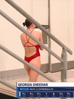 One-Piece Swimsuits Ass Athlete Athletic Booty