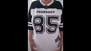 Was hard trying to conceal my boobies in this large shirt .. They needed to come out😉 xx 55yo 🇦🇺