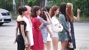 Momoland - Hyebin in Tight Black Pants