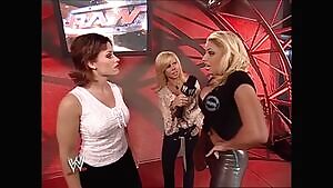 Countless times Trish showed her ass in a thong she has made many guys cocks get hard and she loved it