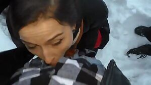 Well, that's one way to keep a cock warm...