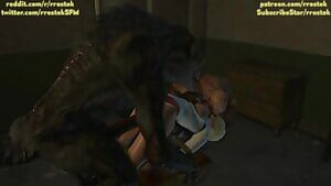 PowerGirl Vs Monster