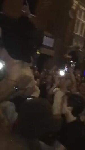 Making the crowd happy