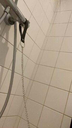 Pup Community Amateur BDSM Caged Dildo