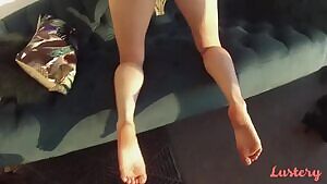 Some people are into feet. I'm more into...