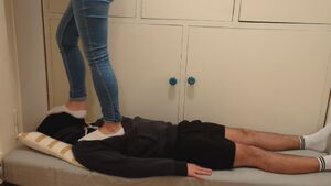 Trampling Dirty Feet Foot Socks