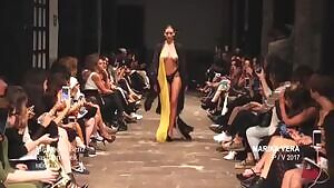 Alejandra Guilmant Big tits Topless in Mexico Fashion Week 2016