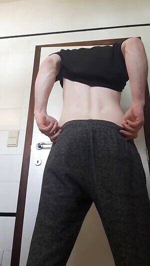 Nice finger up the bum