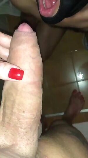 Would you take a golden shower from Fabiola Voguel's giant cock?