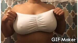 Hope You Like My Pierced DD's