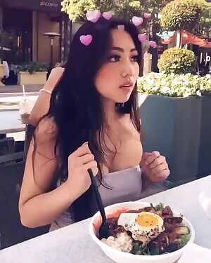 To my friend's bouncing tits