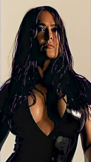 Salma Hayek's massive tits during a new photoshoot