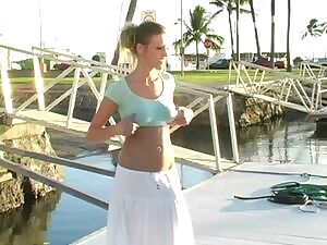 holdthemoan - flashing at the marina