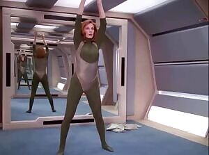 Marina Sirtis and Gates McFadden - Star Trek: The Next Generation