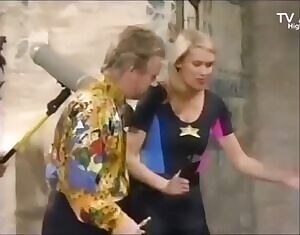 Anneka Rice tricked into a slimy gunging in NHP