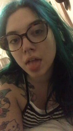 No makeup ahegao