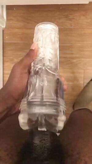 Wish I was in some wet pussy instead of this fleshlight ice