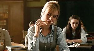 Your student Brie Larson constantly looking at you like this during lecture