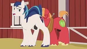 Big Mac x Shining Armor