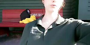 lashing outside my work 🙈