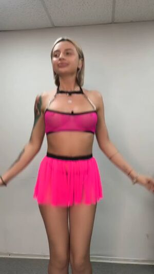 Tik Tok Big Tits Blonde Cute