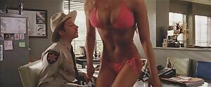 peak Jessica Simpson sexy body in pink bikini has me busting hard