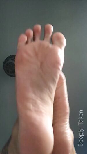 Who wants to clean that speck of dirt off my wrinkled soles?
