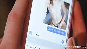 Riley Reid Opens Her Virgin Tiny Asshole For The Neighbor