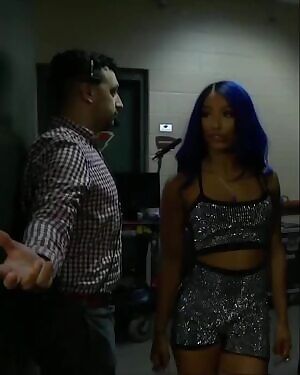 I’ve been having a rough week. Thank God I have Sasha Banks and a Fleshlight to take my mind off life.