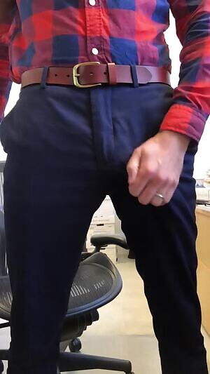 Bulging discreetly in my office