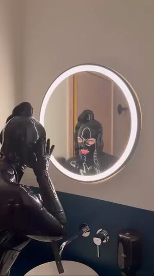 Metal Bondage Gag Gagged Gagging Latex