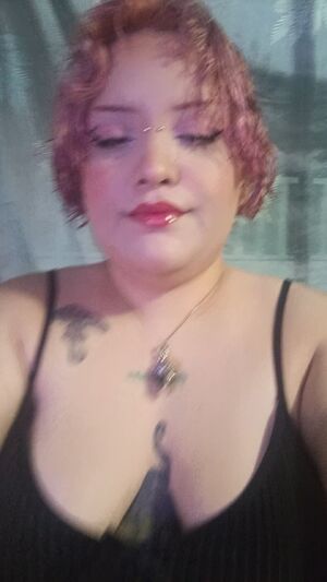 Makeup Fetish Cute Lipstick Tongue pink hair