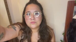Cigar fetish Amateur Glasses Lingerie Sexy