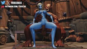 Love not Warcraft 3D Animation Big Dick