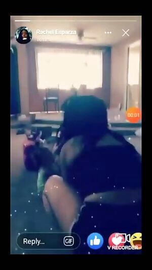 Pantsed on Instagram live stream. ENF