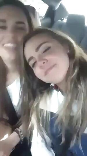 Hot chicks making out