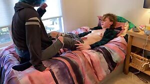 While filming with my nb partner